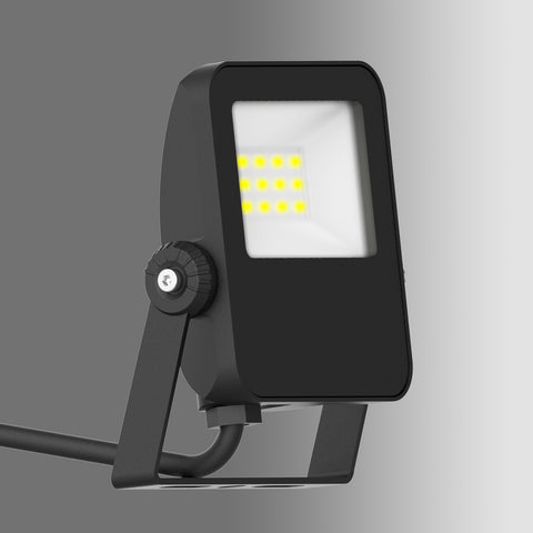 Capri LED Basic 10W 1200lm 4000K simetric IP65 negru