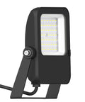 Capri LED Basic 50W 5500lm 3000K asimetric IP65 negru