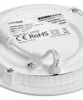 SUTIL Round Pro 120 6W 420lm 3000/3500/4000K 230V alb