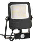 CAPRI LED Basic 50W, 5500lm, 4000K, senzor, IP65, negru