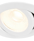 PUNTO LED 8W 760lm 830 36° 230V IP65/IP20 dimabil alb
