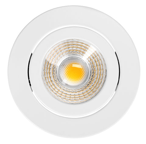 PUNTO LED 8W 760lm 830 36° 230V IP65/IP20 dimabil alb