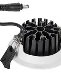 PUNTO LED 8W 760lm 830 36° 230V IP65/IP20 dimabil alb