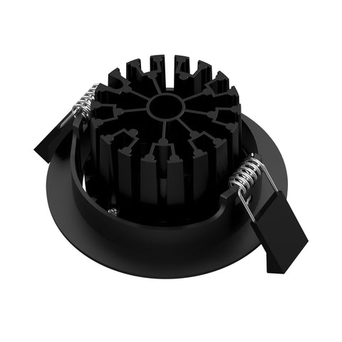PUNTO LED 8W 760lm 830 36° 230V  IP65/IP20 dimabil negru