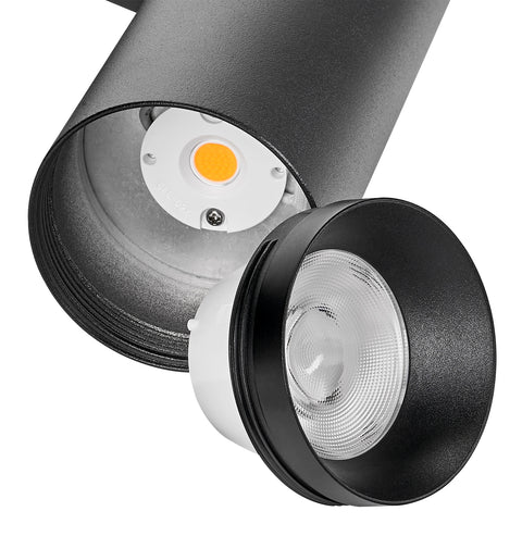 MEVIA LED 15W 1210lm 930 30° 230V negru