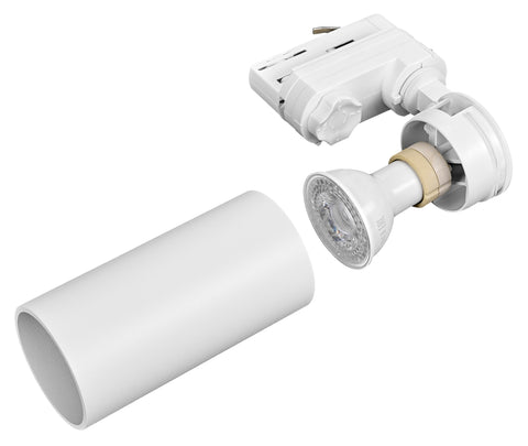 MEVIA L GU10 10W spot șină 3PH-Track spotlight alb