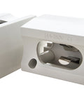 RAL1 Holder for socket S14s, for lamps with 1 socket, white