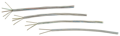 Transparent cable 5 pole