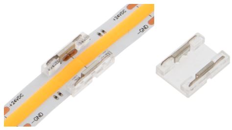 Conector COB Flexstrip - Mono 10 mm lățime