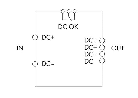 Modul buffer capacitiv 24 VDC, 10 A iesire, 2.5 mm²