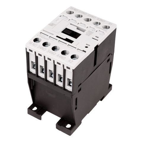Contactor ALEA II auxiliar, 4 ND, bobina la 24Vca