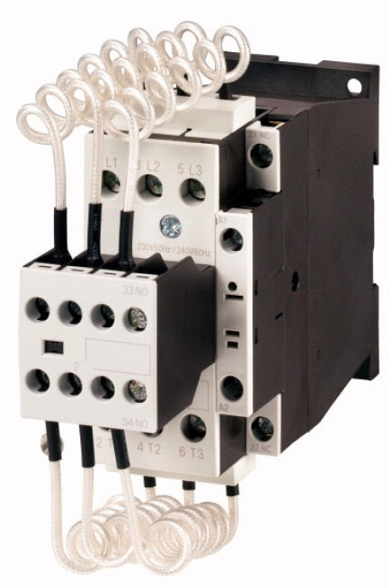Contactor sarcini capacitive 25 kVAr, 1 NO + 1 NÎ, 230Vca