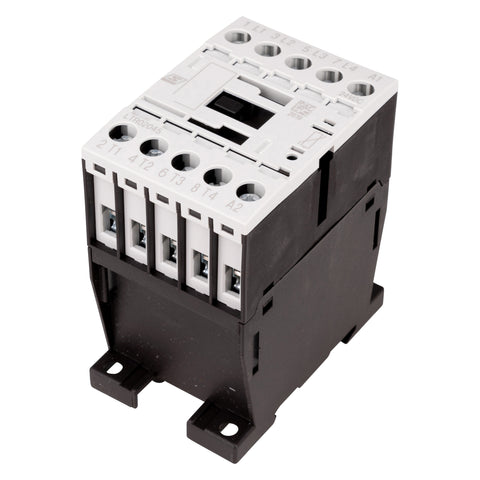 Contactor ALEA II 4 poli, 20A/AC-1, bobina la 24Vcc