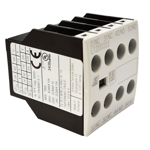 Contact auxiliar frontal pt. contactor LT măr. 0-1, 2ND+2NÎ