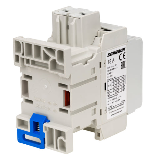Contactor 3 poli, CUBICO Clasic, 7,5kW, 18A, 1ND+1NÎ,24Vc.a.