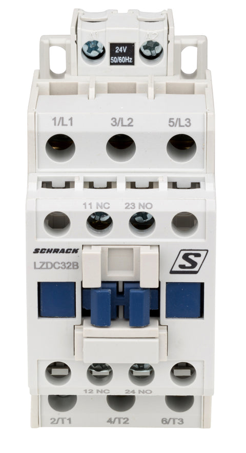 Contactor 3 poli, CUBICO Clasic, 15kW, 32A, 1ND+1NÎ, 24Vc.a.