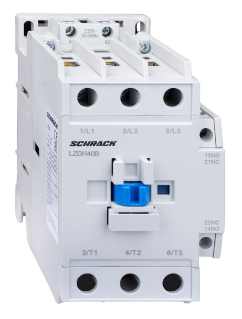 Contactor 3 poli, CUBICO High, 18,5kW, 40A, 1ND+1NÎ,230Vc.a.