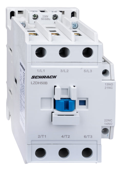 Contactor 3 poli, CUBICO High, 22kW, 50A, 1ND+1NÎ, 24Vc.a.