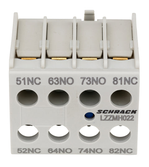 Contact auxiliar frontal pentru CUBICO Mini, 2ND+2NÎ
