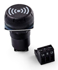 Buzer Compact, d= 30 mm, 230-240 V c.a., negru, 85 dB