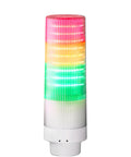 Coloană de semnalizare compactă LED, bază standard, 24V c.c.