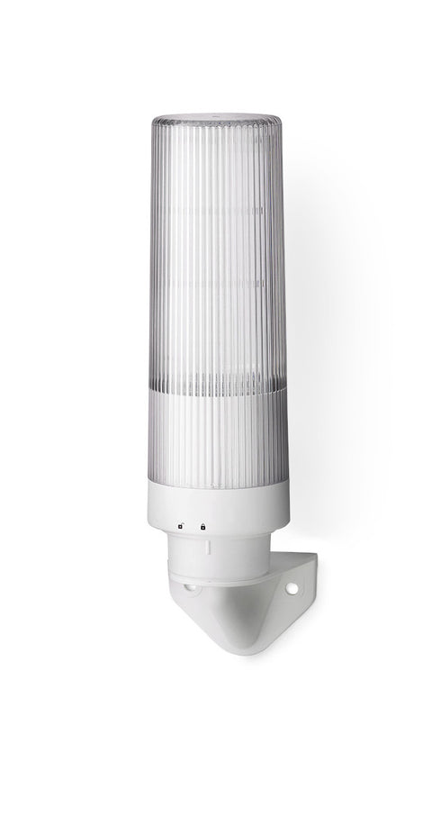 Coloană compactă LED, cu sonerie, bază cotită, 24V c.c.