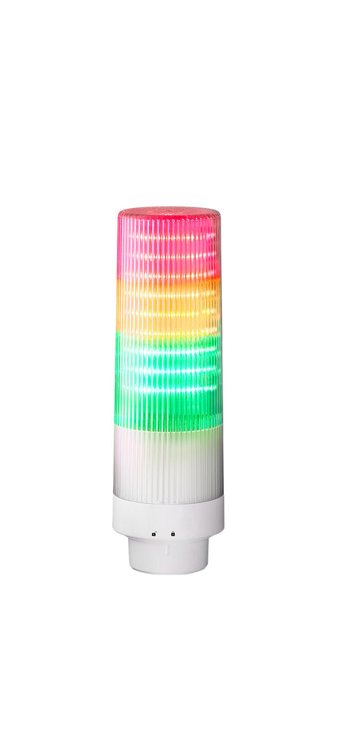 Coloană compactă LED, bază standard, 230V c.a.