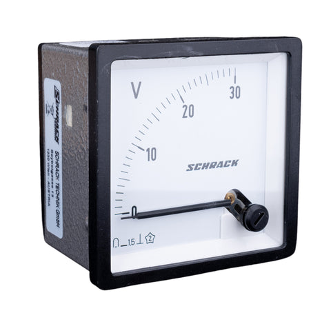 Voltmetru 72*72mm, 30V, DC