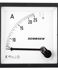 Ampermetru 72*72mm, 25A, conexiune directă, AC