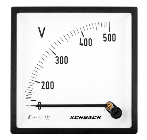 Voltmetru 96*96mm, 500V, AC