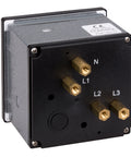 Voltmetru 72*72mm, 500V, AC+ comutator voltmetric