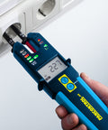 Current/ voltage tester LED+LCD 200A AC/DC, 1500VDC, 1000VAC
