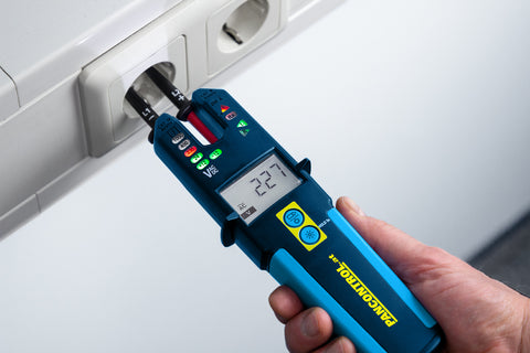 Current/ voltage tester LED+LCD 200A AC/DC, 1500VDC, 1000VAC