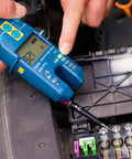 Current/ voltage tester LED+LCD 200A AC/DC, 1500VDC, 1000VAC