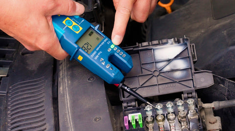 Current/ voltage tester LED+LCD 200A AC/DC, 1500VDC, 1000VAC