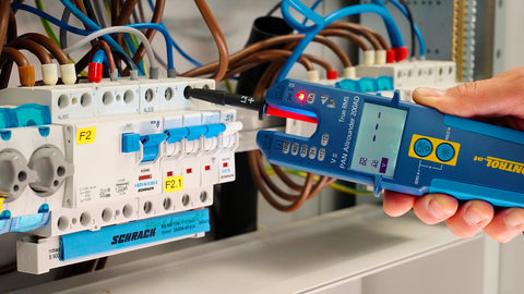 Current/ voltage tester LED+LCD 200A AC/DC, 1500VDC, 1000VAC