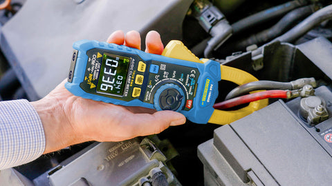 Didital clamp meter 1000A AC/DC True RMS ⌀40mm