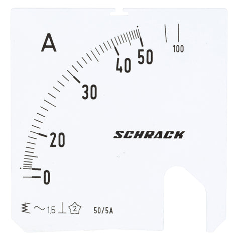 Scală 72*72mm, 50/100/5A, AC