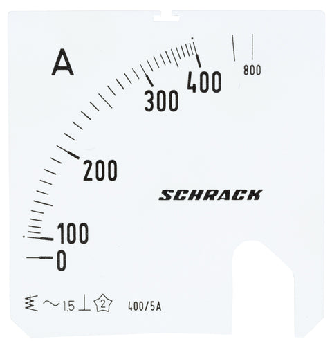 Scală 72*72mm, 400/800/5A, AC
