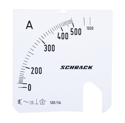 Scală 72*72mm, 500/1000/5A, AC