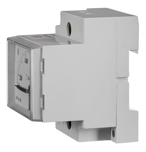 SACI EC5VR 45x52,5 Voltmeter, DIN rail mounting, 0-500V