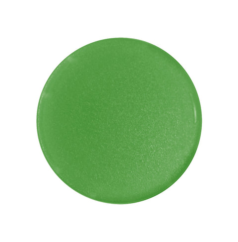 Placuta fata pt.buton iluminat verde