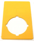 Placa atentionare buton avarie 33x50mm gol