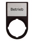 Suport cu placa 30x50mm cu inscriptia BETRIEB