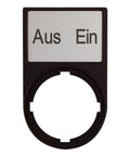 Suport cu placa 30x50mm cu inscriptia AUS EIN