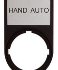 Suport cu placa 30x50mm cu inscriptia HAND AUTO