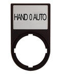 Suport cu placa 30x50mm cu inscriptia HAND 0 AUTO