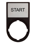 Suport cu placa 30x50mm cu inscriptia START