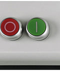 Buton rosu-verde 0-1 in carcasa