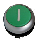Buton comanda verde cu revenire '1'